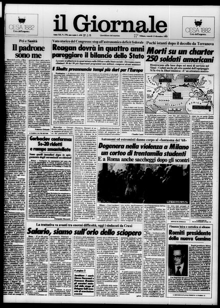 Il giornale : quotidiano del mattino